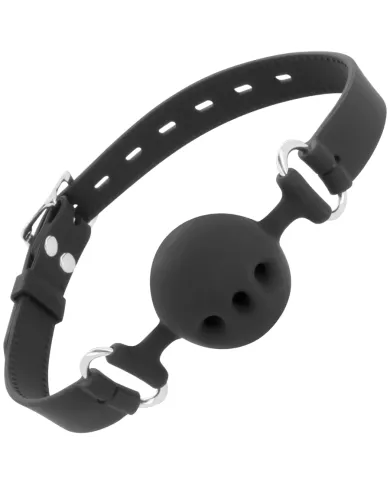 DARKNESS - BTON EN SILICONE RESPIRANT NOIR DARKNESS - BTON EN SILICONE RESPIRANT NOIR