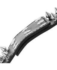 DARKNESS - MENOTTES À POINTES NOIRES SKULLS AND BONES DARKNESS - MENOTTES À POINTES NOIRES SKULLS AND BONES