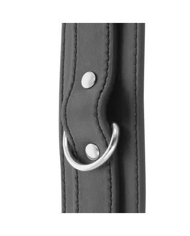 DARKNESS - MENOTTES RÉGLABLES NOIRES AVEC DOUBLE RUBAN DE RENFORT DARKNESS - MENOTTES RÉGLABLES NOIRES AVEC DOUBLE RUBAN DE RENFORT