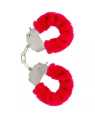 TOYJOY - MANCHETTES FURRY FUN BONDAGE ROUGE TOYJOY - MANCHETTES FURRY FUN BONDAGE ROUGE