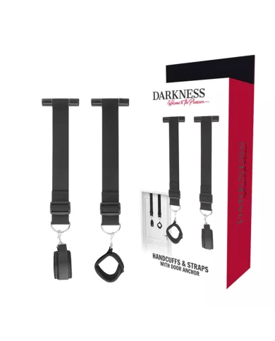 DARKNESS - MENOTTES DE PORTE DE BONDAGE DARKNESS - MENOTTES DE PORTE DE BONDAGE