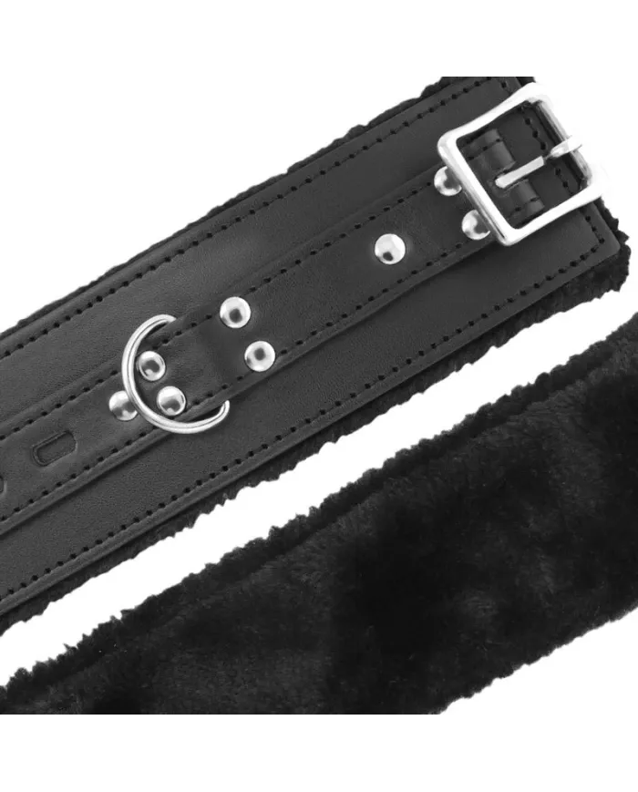 DARKNESS - MENOTTES BDSM DOUBLÉES NOIRES DARKNESS - MENOTTES BDSM DOUBLÉES NOIRES