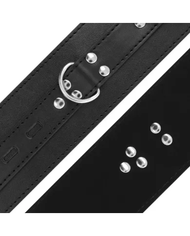 DARKNESS - MENOTTES EN CUIR NOIR DARKNESS - MENOTTES EN CUIR NOIR