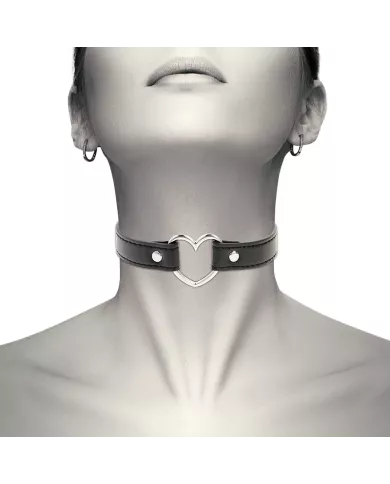 COQUETTE CHIC DESIRE - COLLIER CUIR VEGAN FEMME ACCESSOIRE COEUR COQUETTE CHIC DESIRE - COLLIER CUIR VEGAN FEMME ACCESSOIRE COEUR