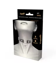 COQUETTE CHIC DESIRE - COLLIER EN CUIR VEGAN AVEC ACCESSOIRE COEUR AVEC CL? COQUETTE CHIC DESIRE - COLLIER EN CUIR VEGAN AVEC ACCESSOIRE COEUR AVEC CL?