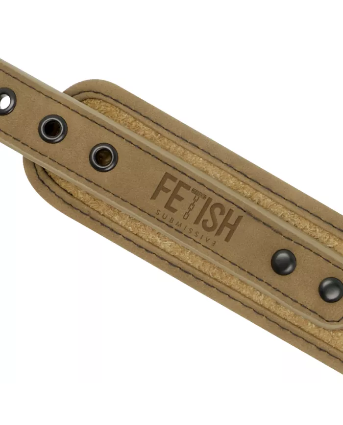 FETISH SUBMISSIVE ORIGIN - COLLIER CHAÎNE DOUBLÉE DE NÉOPRÈNE FETISH SUBMISSIVE ORIGIN - COLLIER CHAÎNE DOUBLÉE DE NÉOPRÈNE