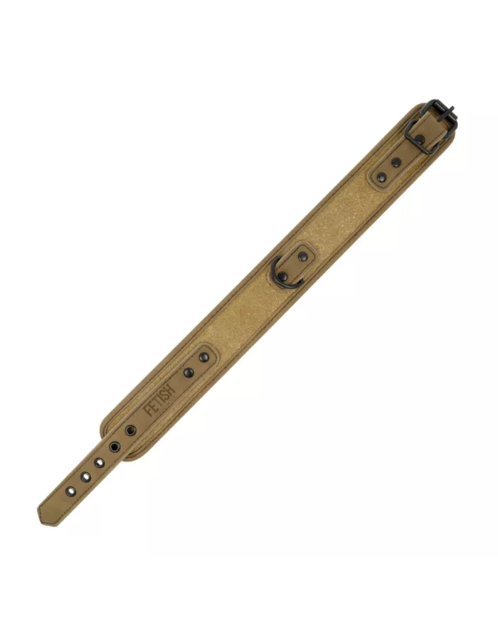 FETISH SUBMISSIVE ORIGIN - COLLIER CHAÎNE DOUBLÉE DE NÉOPRÈNE FETISH SUBMISSIVE ORIGIN - COLLIER CHAÎNE DOUBLÉE DE NÉOPRÈNE