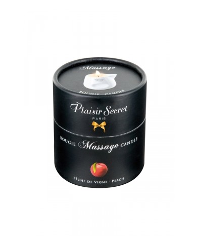 Bougie de massage - Pêche
