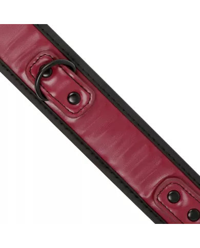 FETISH SUBMISSIVE DARK ROOM - COLLIER CHAÎNE DOUBLURE EN NÉOPRÈNE FETISH SUBMISSIVE DARK ROOM - COLLIER CHAÎNE DOUBLURE EN NÉOPRÈNE