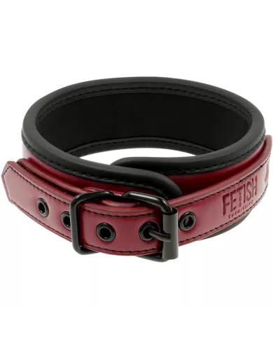 FETISH SUBMISSIVE DARK ROOM - COLLIER CHAÎNE DOUBLURE EN NÉOPRÈNE FETISH SUBMISSIVE DARK ROOM - COLLIER CHAÎNE DOUBLURE EN NÉOPRÈNE