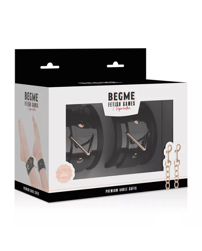 BEGME - BLACK EDITION PREMIUM MENOTTES POUR CHEVILLES