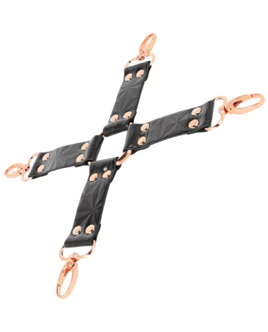 BEGME - BLACK EDITION CRAVATE EN CUIR VEGAN