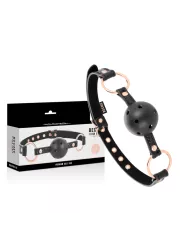 BEGME - BLACK EDITION BALL GAG CUIR VEGAN