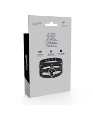 COQUETTE CHIC DESIRE - RAS DE COU EN CUIR VÉGAN STYLE FÉTICHE