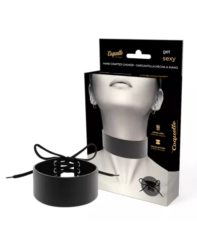 COQUETTE CHIC DESIRE - RAS DE COU EN CUIR VÉGAN COQUETTE CHIC DESIRE - RAS DE COU EN CUIR VÉGAN