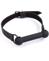 OHMAMA FETISH - BÂILLON EN OS AVEC SANGLE PU