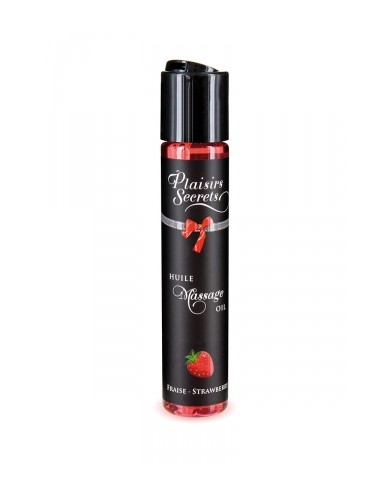 Huile de massage gourmande - Fraise