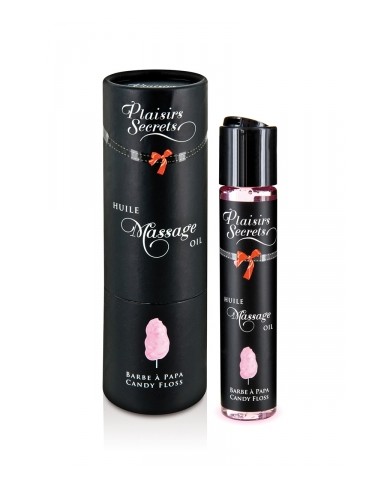 Huile de massage gourmande - Barbe a papa