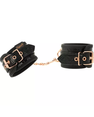 COQUETTE CHIC DESIRE - MENOTTES ÉDITION NOIRE AVEC DOUBLURE EN NÉOPRÈNE