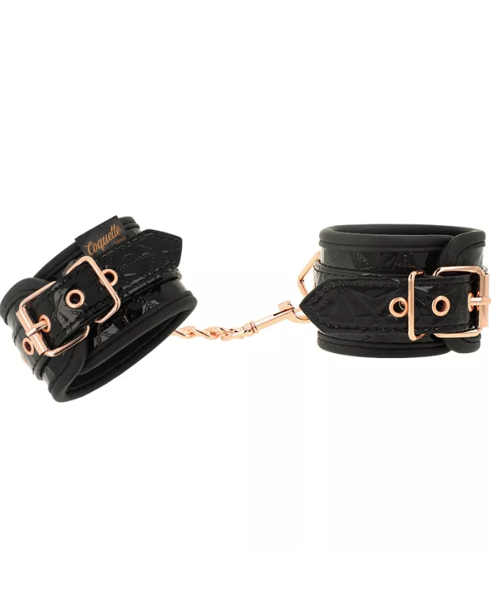 COQUETTE CHIC DESIRE - MENOTTES ÉDITION NOIRE AVEC DOUBLURE EN NÉOPRÈNE COQUETTE CHIC DESIRE - MENOTTES ÉDITION NOIRE AVEC DOUBLURE EN NÉOPRÈNE