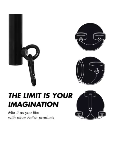 FETISH SUBMISSIVE BONDAGE - BARRE SÉPARATEUR RÉGLABLE 4 PIÈCES