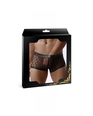 Boxer noir transparent