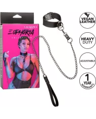 CALEXOTICS - EUPHORIA COLLIER AVEC LAISSE CHAÎNE CALEXOTICS - EUPHORIA COLLIER AVEC LAISSE CHAÎNE