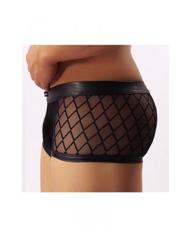 Boxer noir transparent