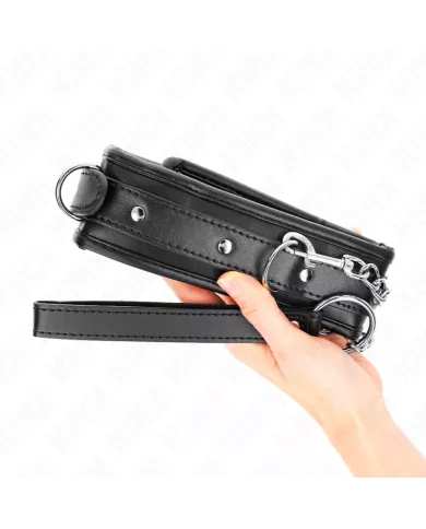 KINK - COLLIER LOURD AVEC CEINTURE 65 CM MODÈLE 1 RÉGLABLE 36,5-50 CM KINK - COLLIER LOURD AVEC CEINTURE 65 CM MODÈLE 1 RÉGLABLE 36,5-50 CM