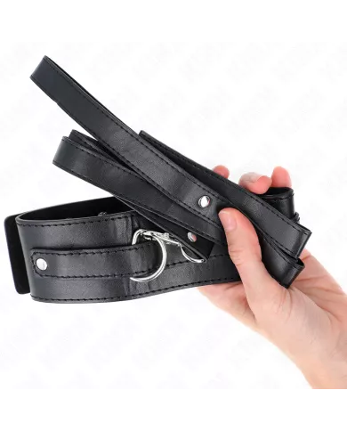 KINK - COLLIER AVEC CEINTURE 116 CM MODÈLE 1 RÉGLABLE 36-43 CM X 5 CM KINK - COLLIER AVEC CEINTURE 116 CM MODÈLE 1 RÉGLABLE 36-43 CM X 5 CM