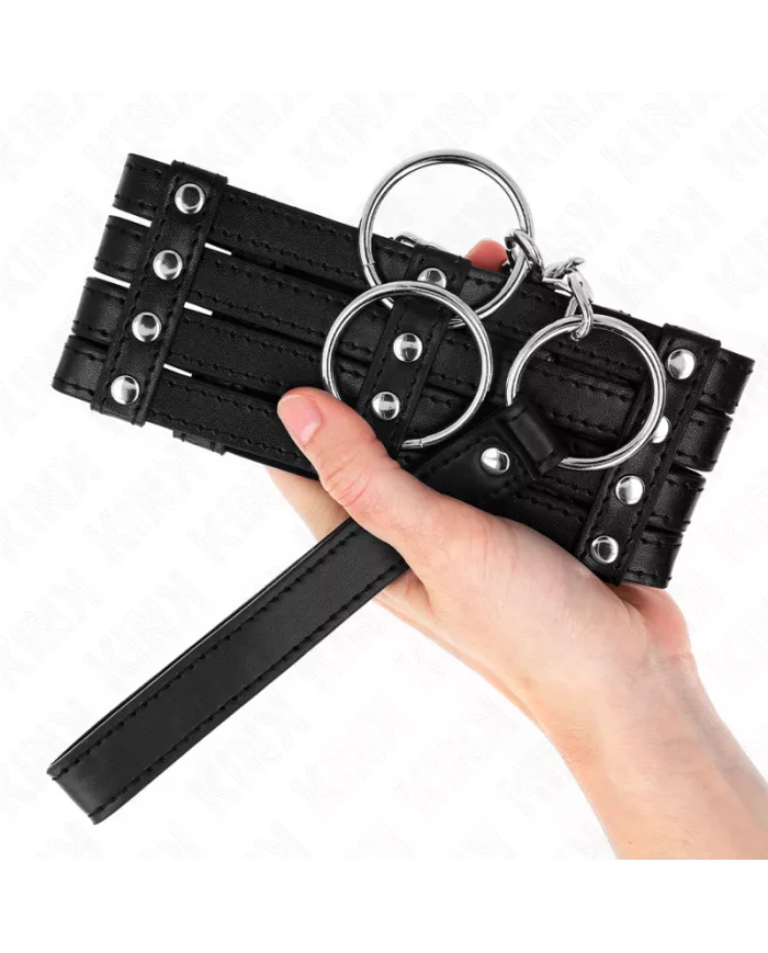 KINK - COLLIER AVEC CEINTURE 65 CM SUB STYLE AJUSTABLE 35-51 CM X 7 CM
