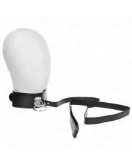 KINK - LAISSE CLOUTÉE 116 CM COLLIER AVEC SANGLE EN CUIR 50 X 5 CM