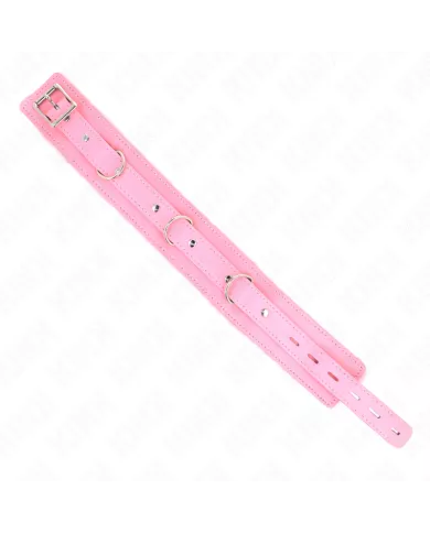 KINK - COLLIER AVEC LAISSE 65 CM AVEC RESTRICTIONS ROSE 36-42 CM X 5,5 CM KINK - COLLIER AVEC LAISSE 65 CM AVEC RESTRICTIONS ROSE 36-42 CM X 5,5 CM