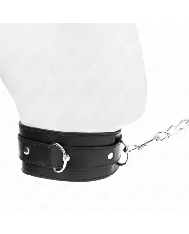 KINK - COLLIER AVEC CEINTURE 65 CM AVEC SANGLE NOIR 54 X 4,5 CM KINK - COLLIER AVEC CEINTURE 65 CM AVEC SANGLE NOIR 54 X 4,5 CM