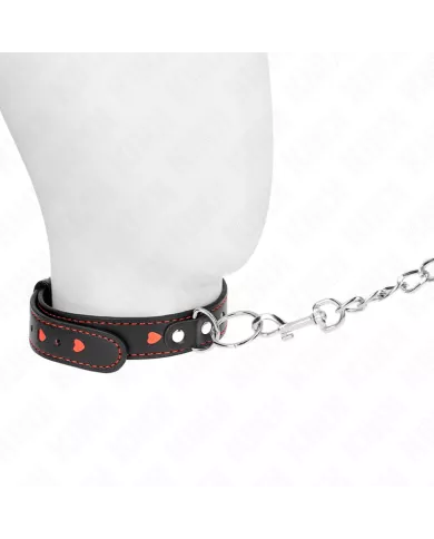 KINK - COLLIER AVEC BRACELET 65 CM DÉTAILS COEUR 52,5 X 2,5 CM KINK - COLLIER AVEC BRACELET 65 CM DÉTAILS COEUR 52,5 X 2,5 CM