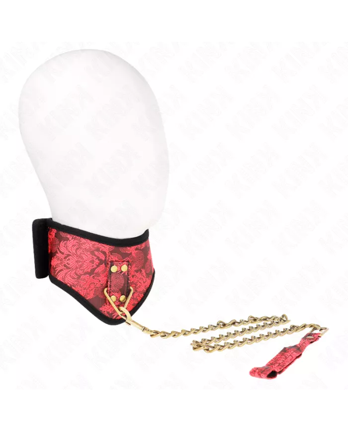 KINK - COLLIER MODÈLE SCANDALE AVEC BRACELET DENTELLE 75 CM 44 X 10 CM