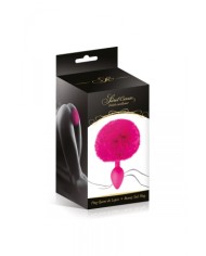 Plug queue de lapin - fuchsia