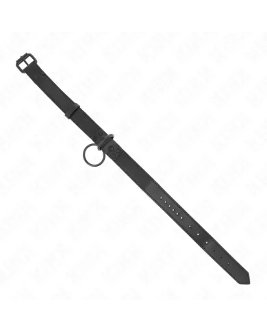 KINK - COLLIER AVEC LAISSE FONCÉE 65 CM AJUSTABLE 37-54 CM X 3 CM KINK - COLLIER AVEC LAISSE FONCÉE 65 CM AJUSTABLE 37-54 CM X 3 CM