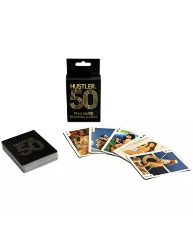 KHEPER GAMES - HUSTLER 50 CARTES À JOUER NUES COMPLÈTES