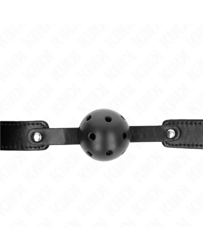 KINK - BALLE RESPIRANT NOIRE 4,5 CM BAG 65 x 2,5 CM