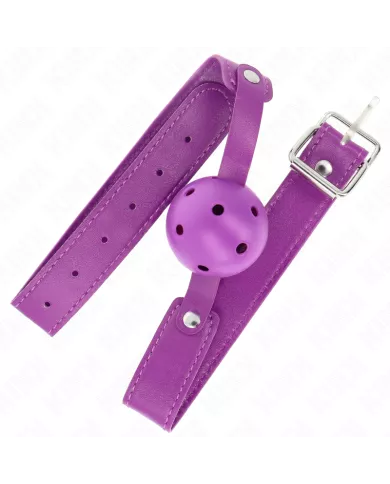 KINK - BALLE RESPIRANT VIOLET 4,5 CMGAG 65 x 2,5 CM KINK - BALLE RESPIRANT VIOLET 4,5 CMGAG 65 x 2,5 CM