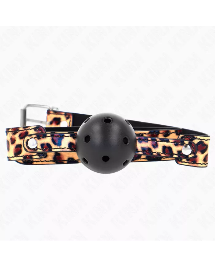 KINK - BALLE RESPIRANTE LÉOPARD 4,5 CM BAG 65 x 2,5 CM