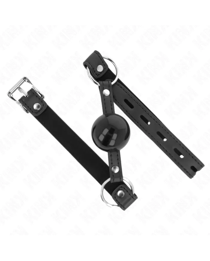 KINK - BÂTON TPE BALLE 4 CM AVEC SERRURE NOIRE 60 x 2 CM