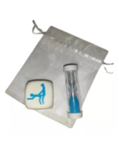 DIABLO PICANTE - DÉS KAMASUTRA DE POSTURES POUR GARONS AVEC SABLIER DIABLO PICANTE - DÉS KAMASUTRA DE POSTURES POUR GARONS AVEC SABLIER