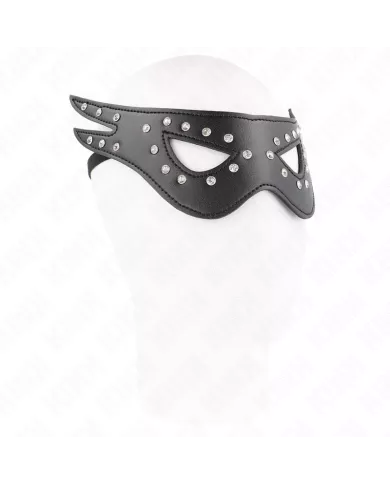 KINK - MASQUE SEXY EN CUIRETTE MODÈLE 2 27 x 13 CM