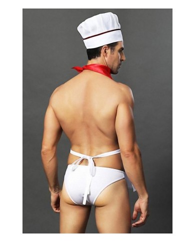 Tenue de cuisinier sexy - 4 pièces