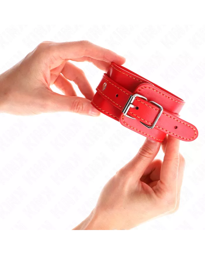 KINK - APPAREILS-POIGNETS FINS ROUGE AJUSTABLES 21-33 CM