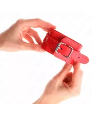 KINK - APPAREILS-POIGNETS FINS ROUGE AJUSTABLES 21-33 CM