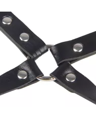 SUBBLIME - 953690 MENOTTES AVEC CEINTURE DE BONDAGE NOIRE TAILLE UNIQUE SUBBLIME - 953690 MENOTTES AVEC CEINTURE DE BONDAGE NOIRE TAILLE UNIQUE