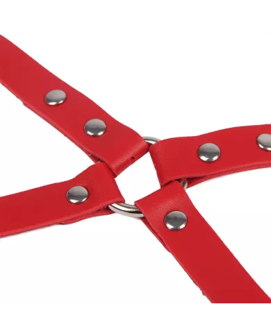 SUBBLIME - 953706 MENOTTES AVEC CEINTURE DE BONDAGE ROUGE TAILLE UNIQUE SUBBLIME - 953706 MENOTTES AVEC CEINTURE DE BONDAGE ROUGE TAILLE UNIQUE